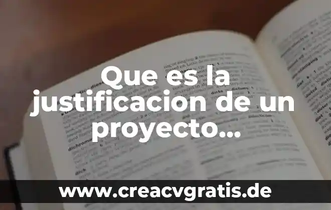 Programa educativo definición que es caracteristicas 8 Que es la justificacion de un proyecto educativo