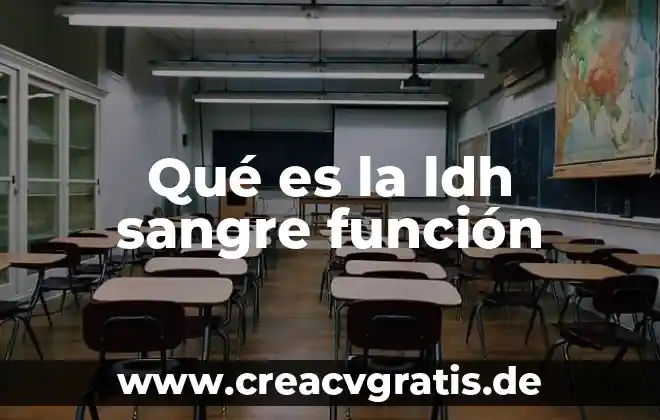 Modelado virtual que es 3 Qué es la ldh sangre función