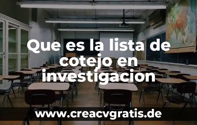 Qué es método de investigación correlacional en psicología 3 Que es la lista de cotejo en investigacion