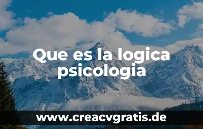 Self sexual en psicología qué es 3 Que es la logica psicologia