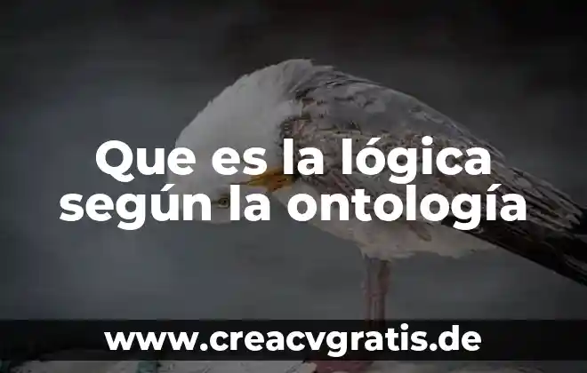 Que es un shandy segun vila matas 7 Que es la lógica según la ontología