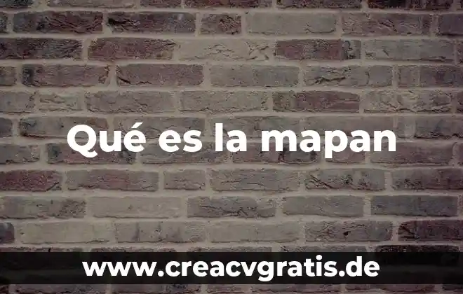 Que es planta.sobre repetidora 3 Qué es la mapan
