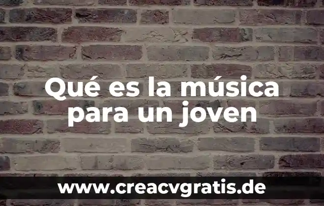 Que es interpolación en la musica 3 Qué es la música para un joven