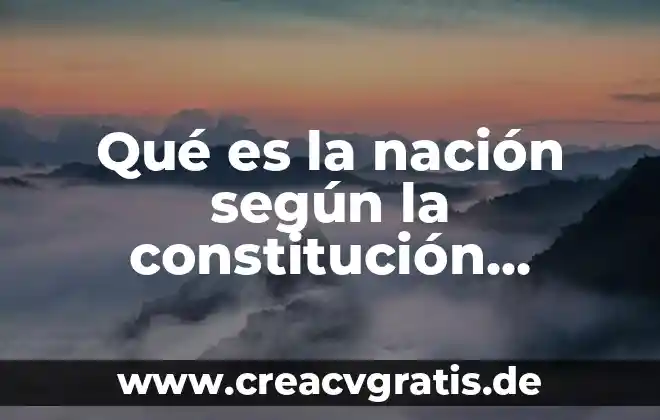 Qué es el Partido Auténtico de la Revolución Mexicana 4 Qué es la nación según la constitución mexicana