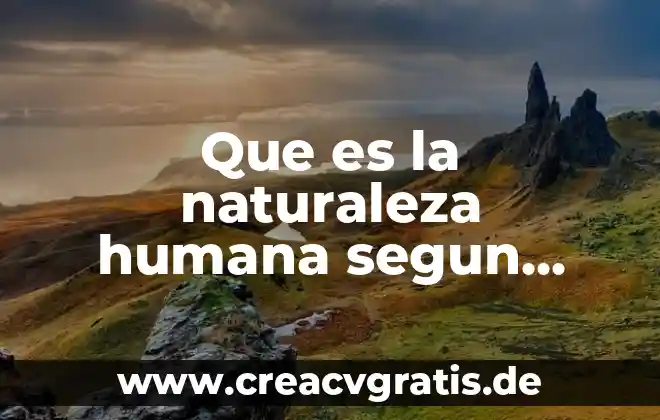 Que es el hombre sgun platon 8 Que es la naturaleza humana segun platon