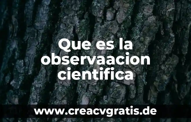 Cantante que es el icono de la nueva generaci贸n 3 Que es la observaacion cientifica