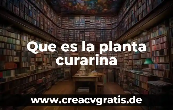 Qué es el sauce planta 3 Que es la planta curarina