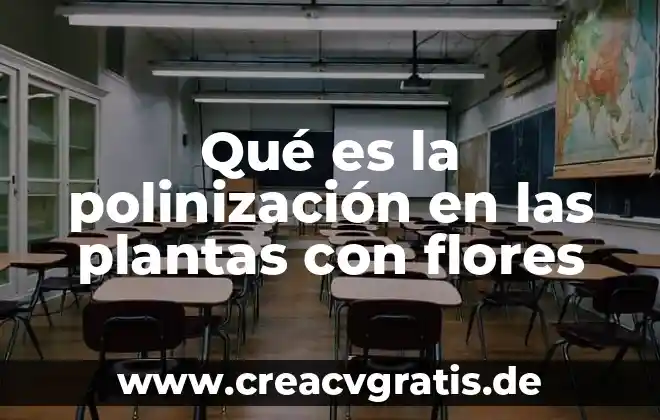 Que es una planta de flores 5 Qué es la polinización en las plantas con flores