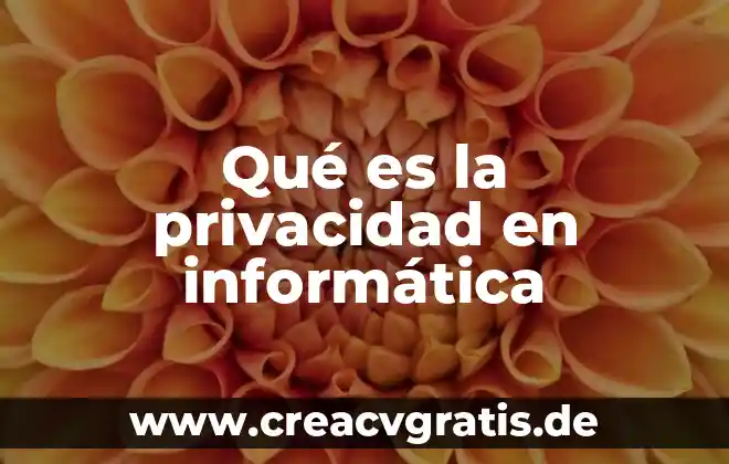 Que significa o que es un faq en informatica 7 Qué es la privacidad en informática