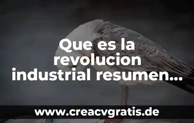 Que es la suplantacion de un animal 6 Que es la revolucion industrial resumen yahoo