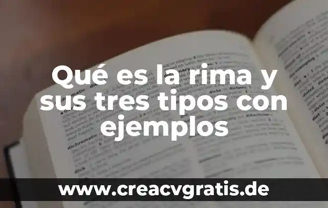Qué es sociodemográfico ejemplos 4 Qué es la rima y sus tres tipos con ejemplos