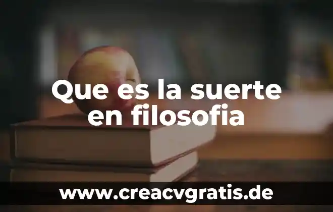 Qué es un amuleto de la buena suerte 5 Que es la suerte en filosofia