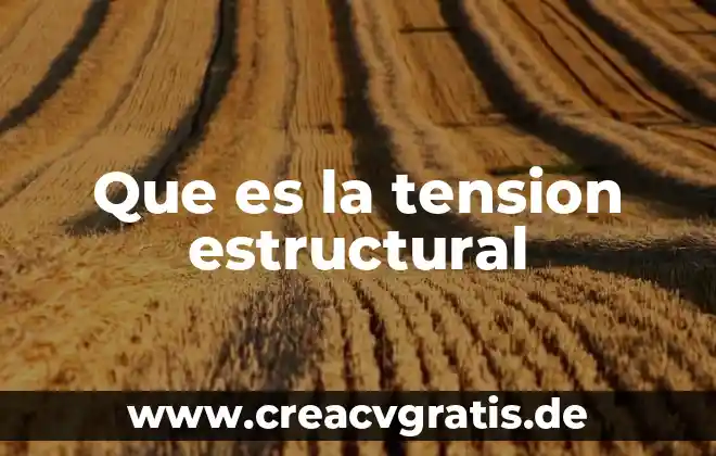 Que es la tension superficial del agua en quimica 3 Que es la tension estructural