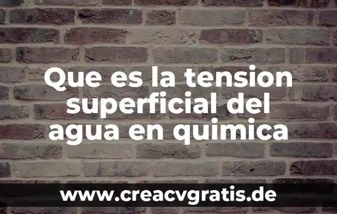 Que es una linea de media tension 5 Que es la tension superficial del agua en quimica