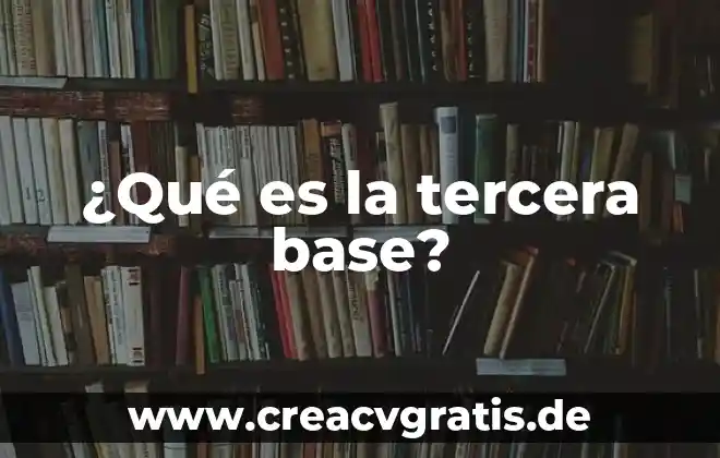 Que es color base 6 ¿Qué es la tercera base?