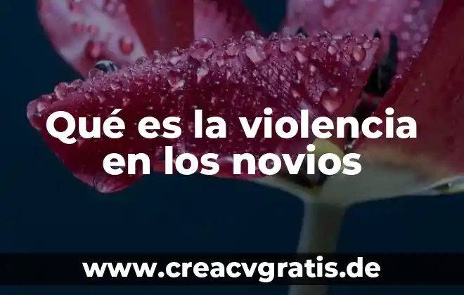 El reloj de números se dice que es 8 Qué es la violencia en los novios