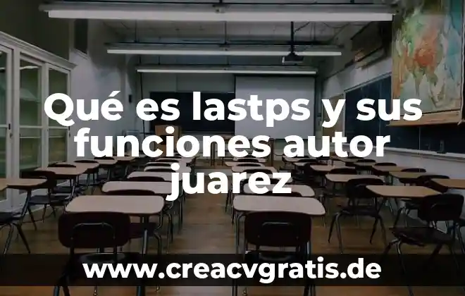 Qué es el unicef y sus funciones 6 Qué es lastps y sus funciones autor juarez
