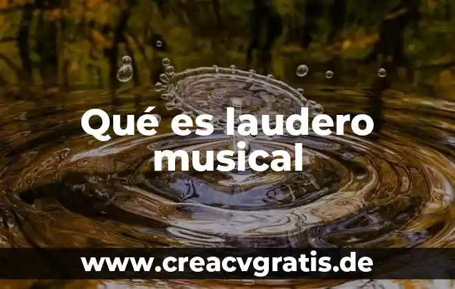 Qué es lengua musical 3 Qué es laudero musical