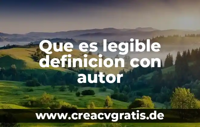Que es miraculous definicion 3 Que es legible definicion con autor
