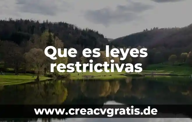 Qué es el deterioro de banda en redes 8 Que es leyes restrictivas