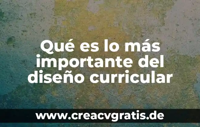 Qué es lo que más se compra en eBay 8 Qué es lo más importante del diseño curricular