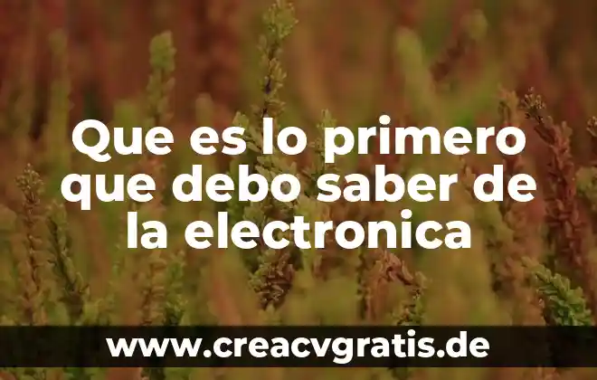 Por que es necesario la firma electrónica 7 Que es lo primero que debo saber de la electronica