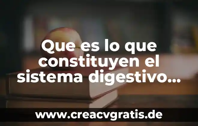Que es el sistema sexagesimo 6 Que es lo que constituyen el sistema digestivo intracelular