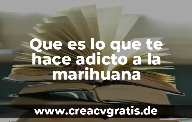 Que es lógica discursiva 5 Que es lo que te hace adicto a la marihuana