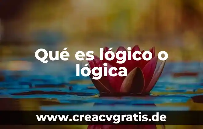 Qué es un número signado diseño lógico 5 Qué es lógico o lógica