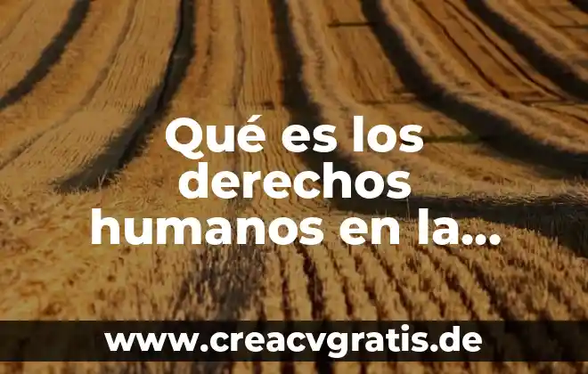 Qué es lo que nos hace ser humanos filosofía 8 Qué es los derechos humanos en la actualidad
