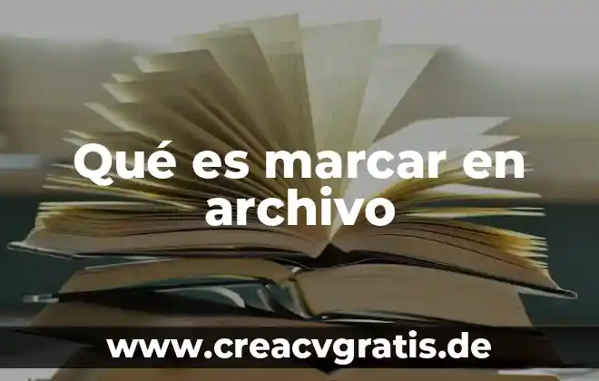 Que es marcar como spam en facebook 4 Qué es marcar en archivo