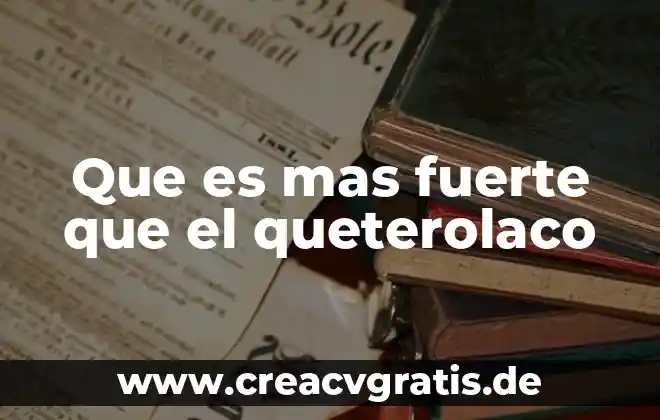 Aire o agua que es mas fuerte 3 Que es mas fuerte que el queterolaco