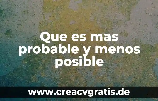 Que es mas rentable el jitomate o el aguacate 8 Que es mas probable y menos posible
