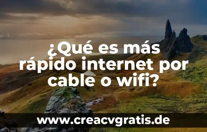 Qué es el respeto tipos 7 ¿Qué es más rápido internet por cable o wifi?