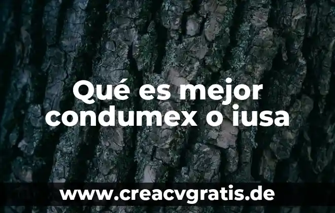 Que es un animal segmentado 7 Qué es mejor condumex o iusa