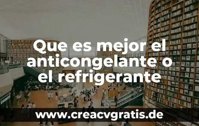 Que es mejor agua fría o tibia para bañarse 6 Que es mejor el anticongelante o el refrigerante