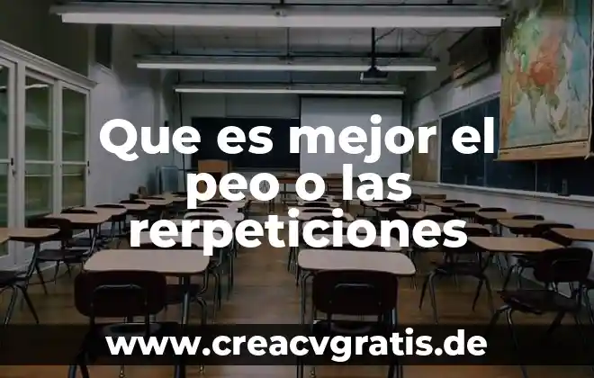 Que es mejor spotify o tidal 4 Que es mejor el peo o las rerpeticiones