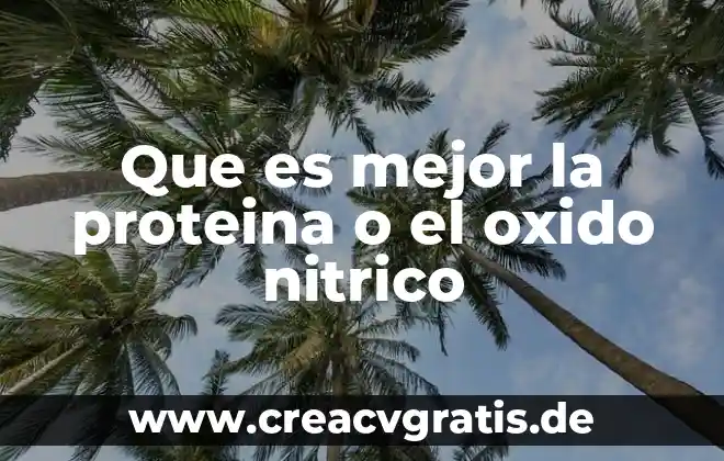 Qué es óxido de aluminio en química 5 Que es mejor la proteina o el oxido nitrico