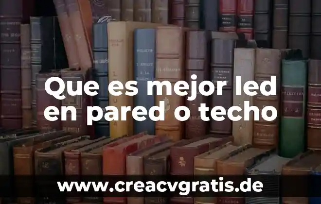 ¿Qué es mejor procesador i5 o x64? 3 Que es mejor led en pared o techo