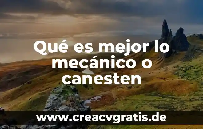 Que es un animal orejano 4 Qué es mejor lo mecánico o canesten