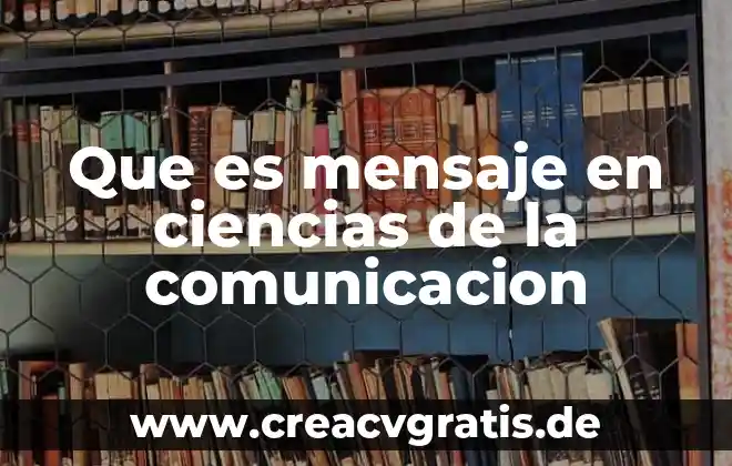 Delito por obstruccion a las vias de comunicacion que es 7 Que es mensaje en ciencias de la comunicacion