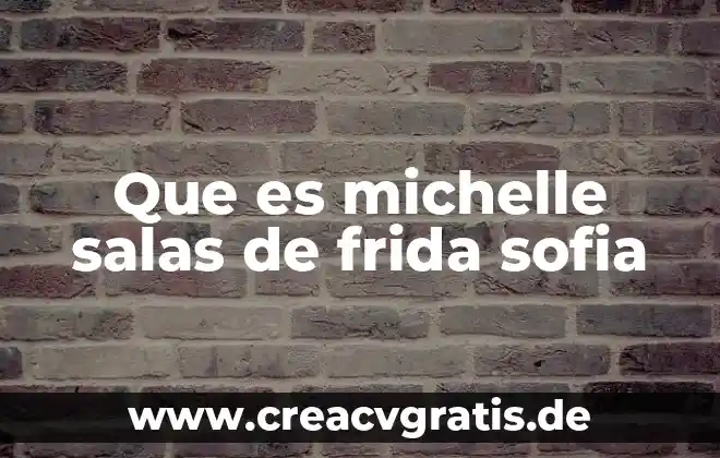 Ley del impuesto del valor agregado que es 3 Que es michelle salas de frida sofia