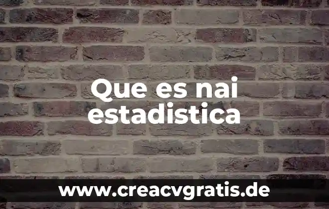 Que es una planta trituradora de piedra y agregados 6 Que es nai estadistica