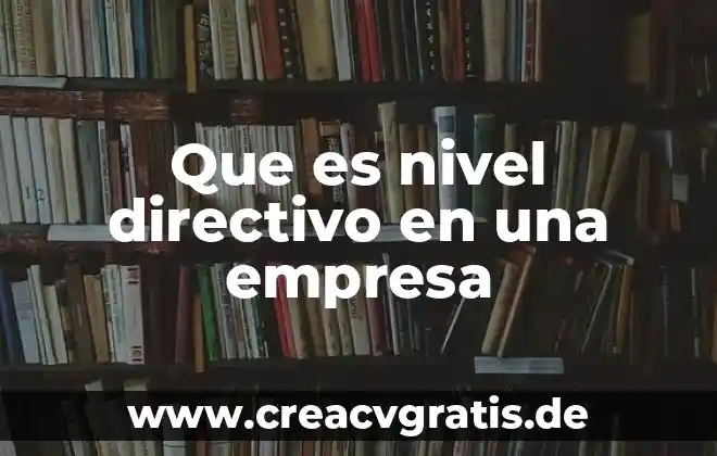 Presentaciones de que es la masa en psicología de grupos 7 Que es nivel directivo en una empresa