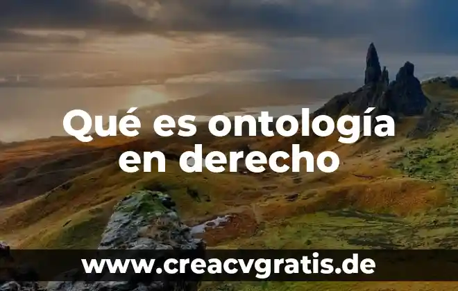 Para que es bueno tomar el agua de avena 6 Qué es ontología en derecho
