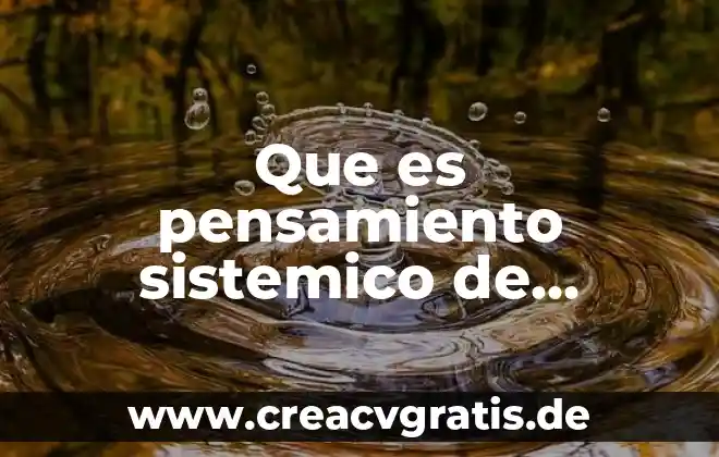 Que es activo de acuerdo a las nif 5 Que es pensamiento sistemico de acuerdo a sistemas suaves