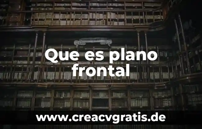 Qué es el símbolo más en un plano arq 7 Que es plano frontal