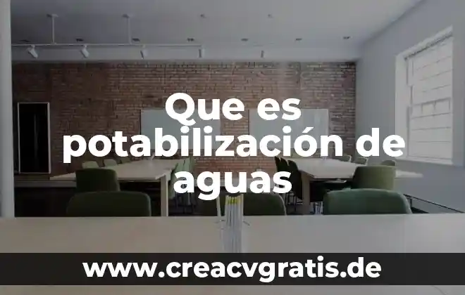 Qué es carcamo de aguas pluviales 7 Que es potabilización de aguas