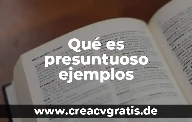 Que es el bullying y tipos de bullying 4 Qué es presuntuoso ejemplos