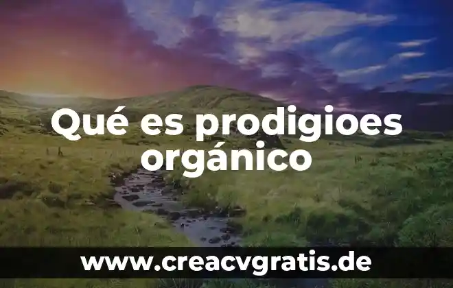 Que es la disciplina segun el mensaje a garcia 4 Qué es prodigioes orgánico